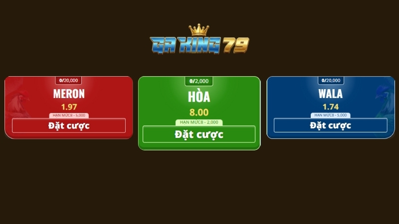 Các loại cược phổ biến tại ODIN Gamecock