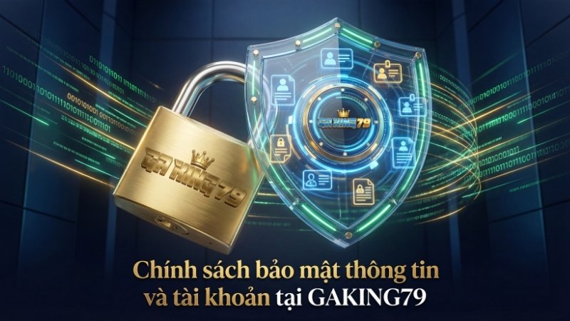 Chính sách bảo mật thông tin và tài khoản tại GAKING79