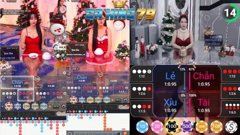 Chơi Xóc Đĩa Online GAKING79 cực mượt trên ứng dụng điện thoại di động.