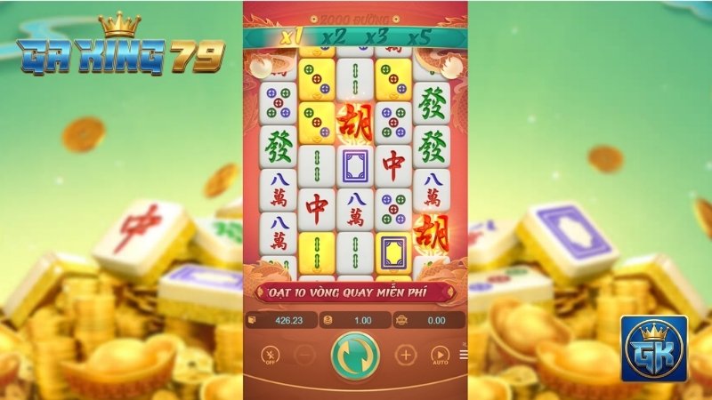 Giao diện dọc đặc trưng của Đường Mạt Chược 2 tối ưu hóa cho trải nghiệm di động tại GAKING79.