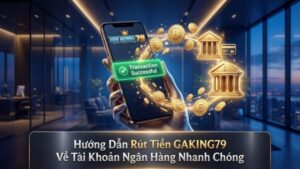 Hướng Dẫn Rút Tiền GAKING79 Về Tài Khoản Ngân Hàng Nhanh Chóng