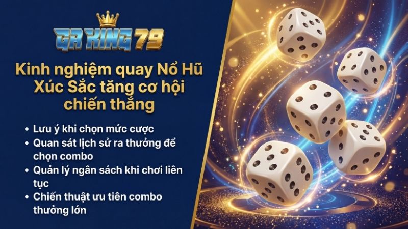 Kinh nghiệm soi cầu và quản lý vốn khi chơi Nổ Hũ Xúc Sắc