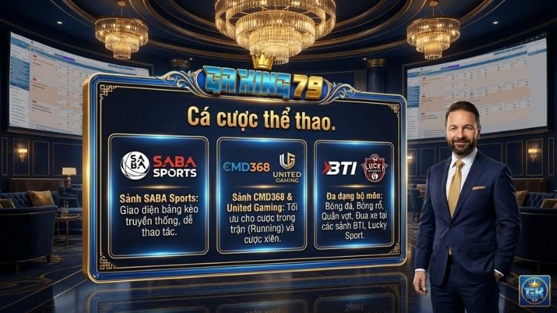 san pham ca cuoc the thao tai gaking79 Sảnh cá cược thể thao GAKING79