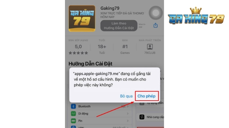 Tải hồ sơ cấu hình