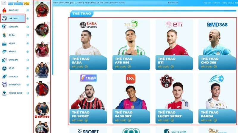 Cach vao muc the thao va chon mon bong ro Cách vào mục thể thao và chọn môn bóng rổ